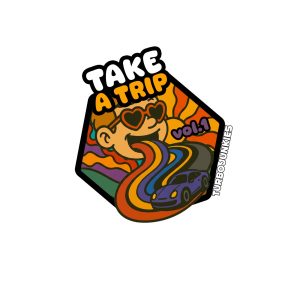 STICKER TAKE A TRIP VOL1
