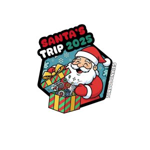 STICKER SANTA'S TRIP 25